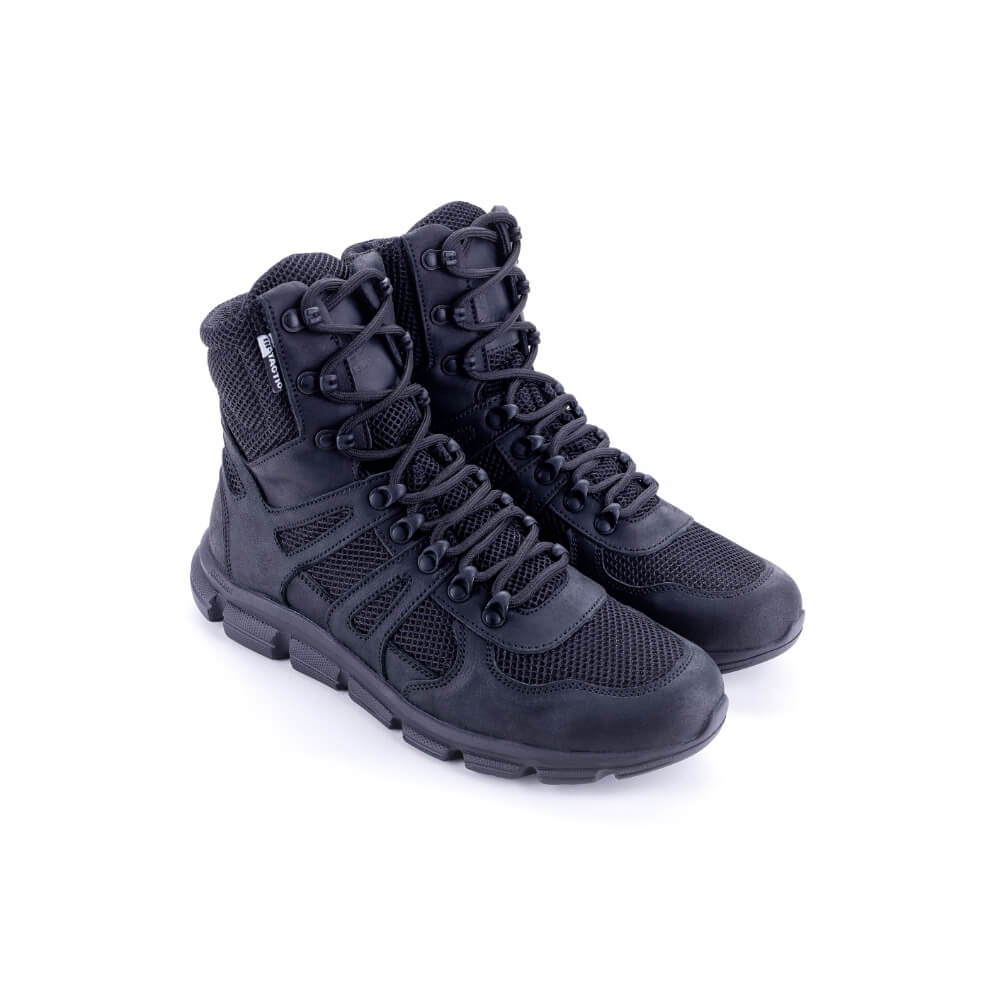 Військові берці Warrior black літні