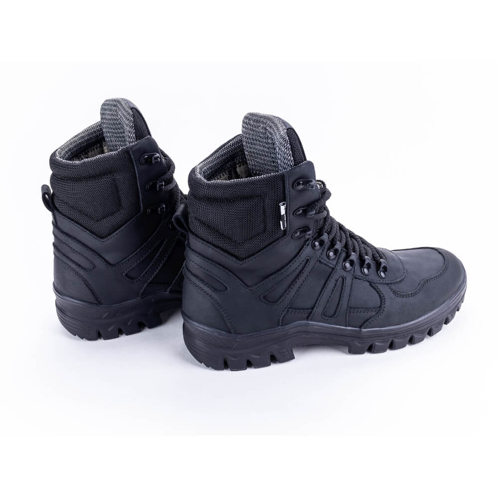 Військові берці Warrior black зимові