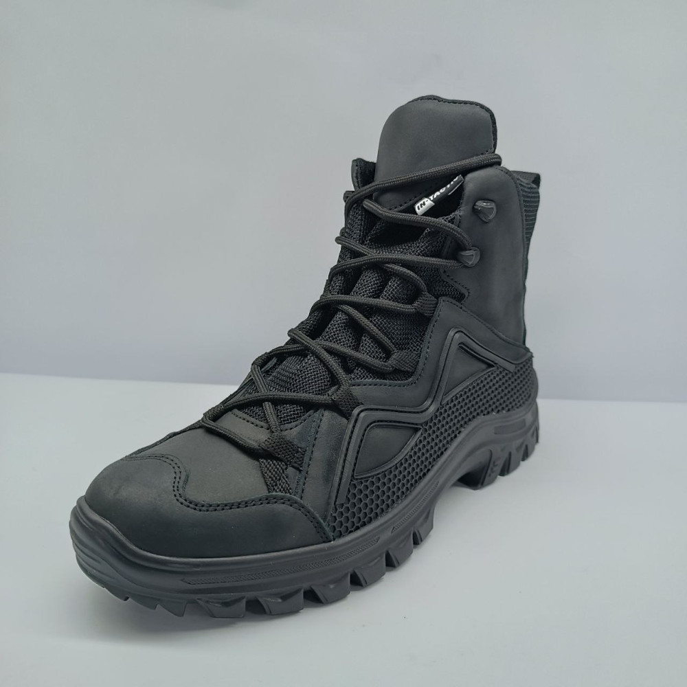 Черевики тактичні Combat black демісезонні