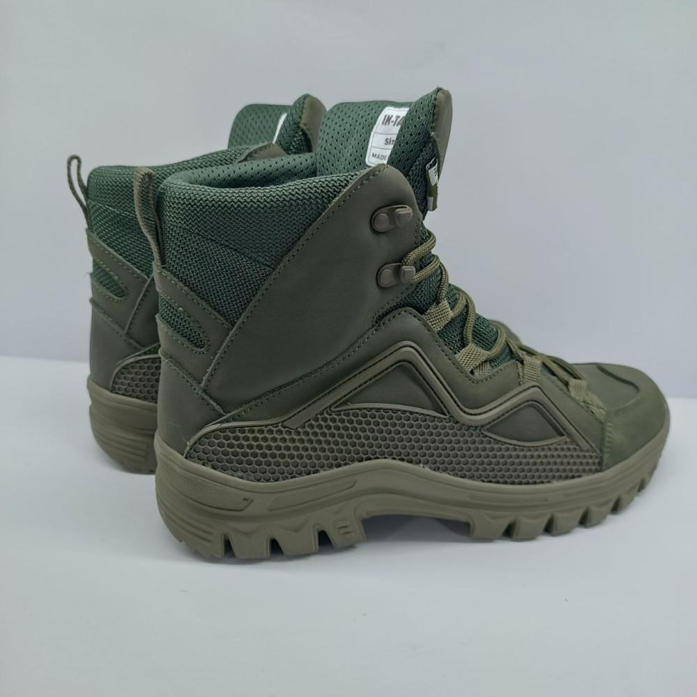 Черевики тактичні Combat olive демісезонні