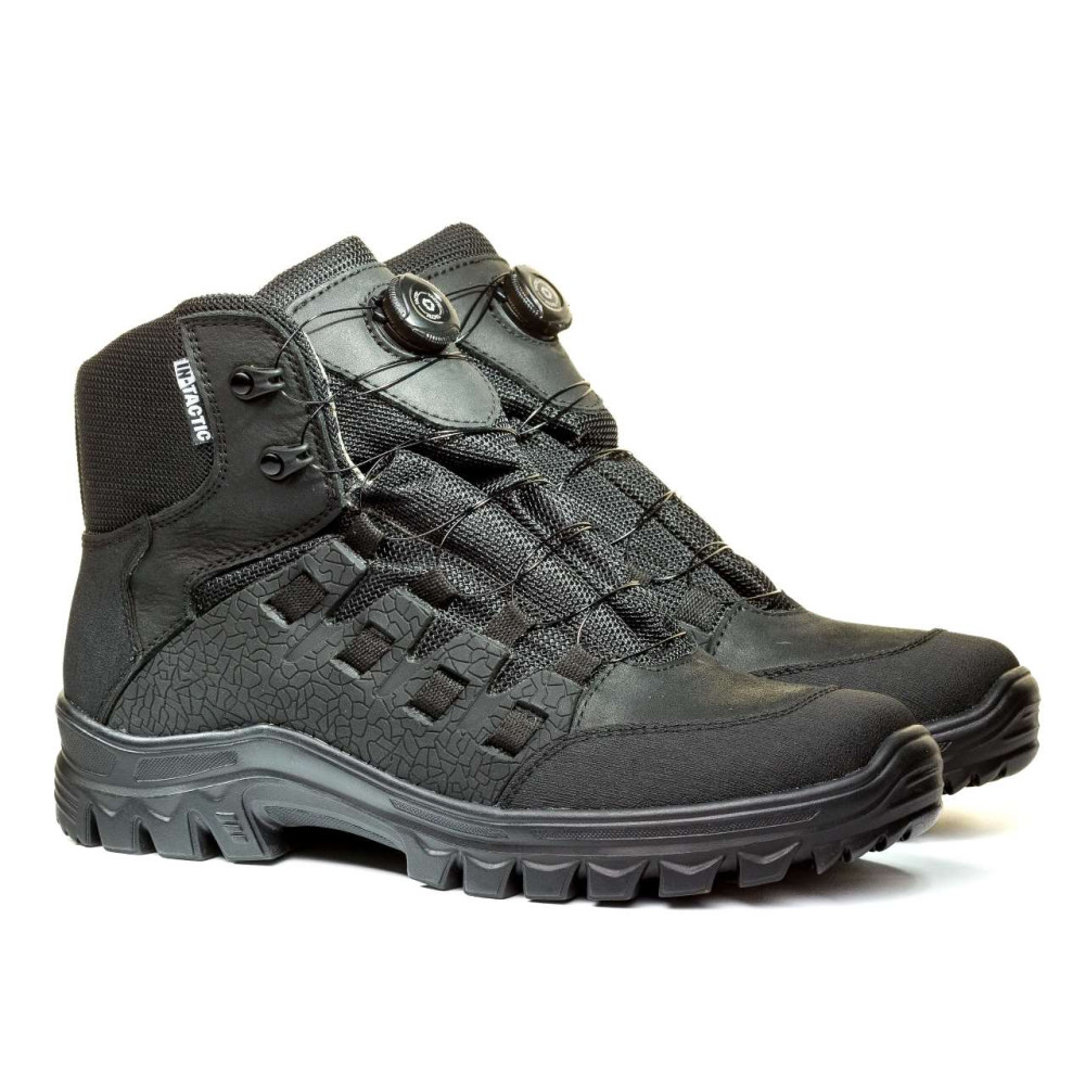 Зимові трекінгові черевики In-Tactic Stretch Black